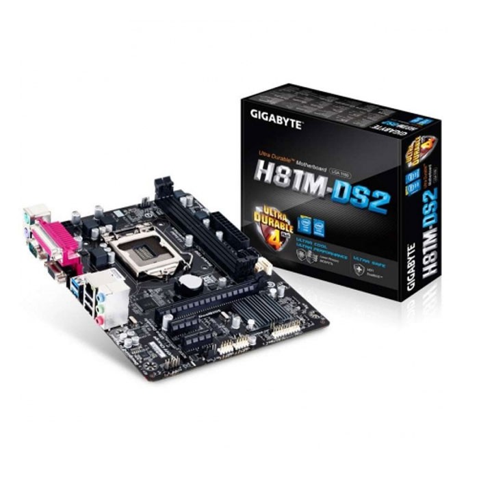 Bo mạch chủ Gigabyte H81M DS2 Renew - Bảo Hành 36 Tháng