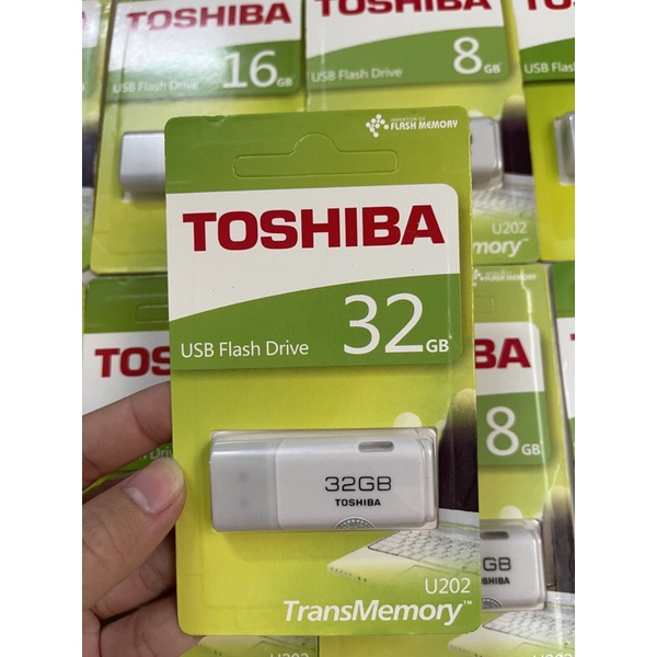 USB 4GB/8GB/16GB/32GB TOSHIBA CHÍNH HÃNG TEM FPT - BH 12 THÁNG | BigBuy360 - bigbuy360.vn