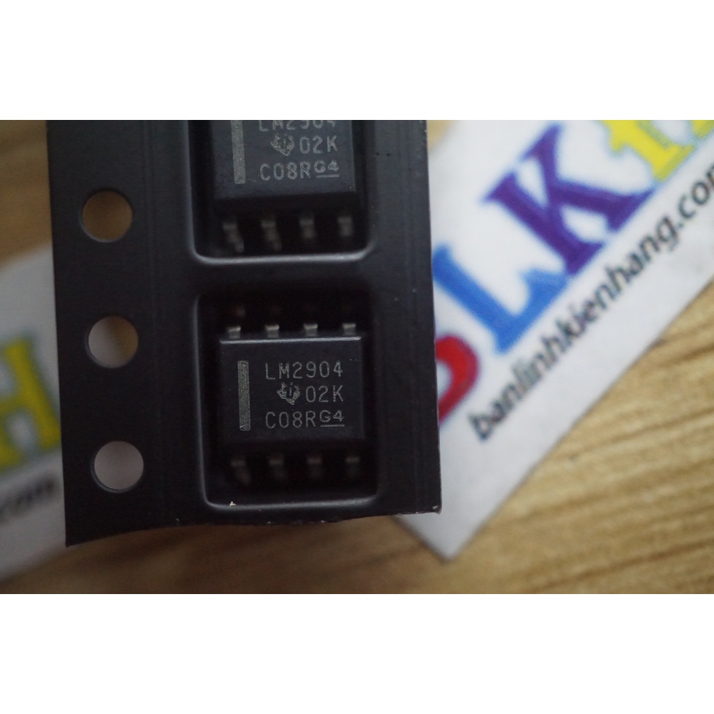 5 IC Opam LM2904 2904 LM2904DR SOP-8 chính hãng TI