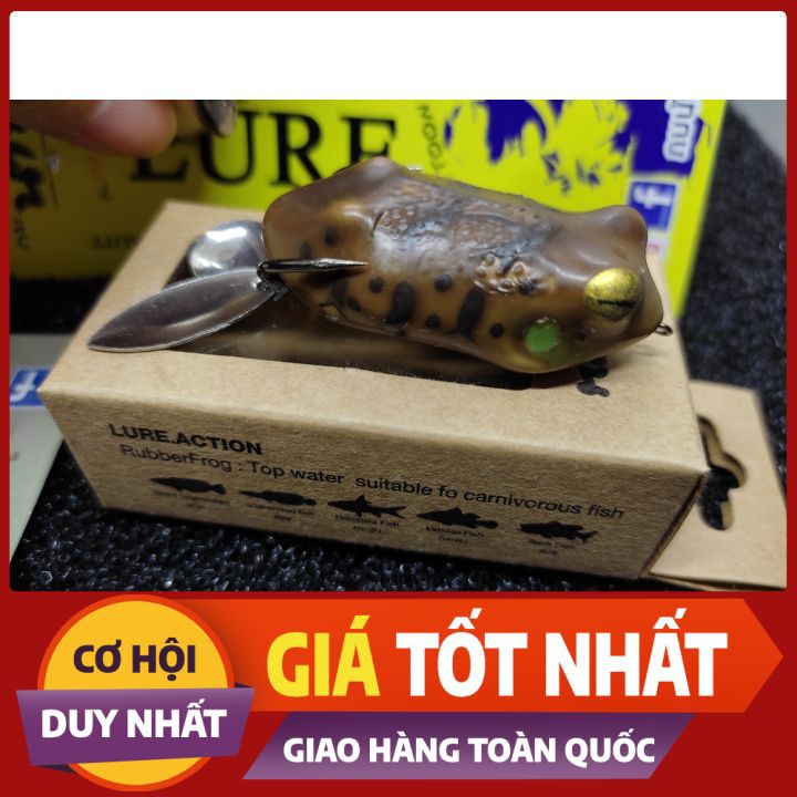 Nhai hơi Frogtoon V4 cha già vlogs{ TẶNG KÈM MỒI MỀM CHA GIÀ VLOGS} CHUYÊN SĂN LÓC ,CHUỐI, MỒI ĐI NỔI 4CM-8G