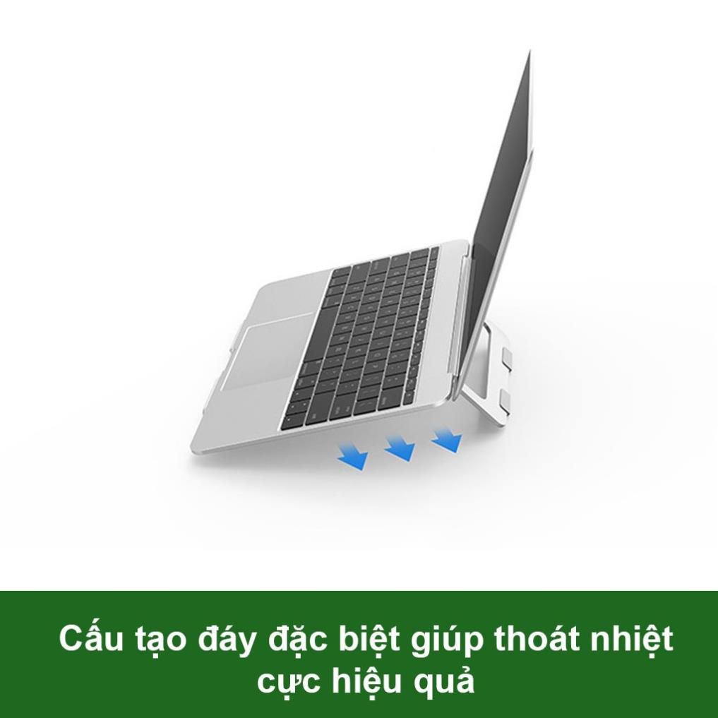 Đế tản nhiệt laptop PIX-LINK X5 chất liệu nhôm nguyên khối, siêu mỏng nhẹ dùng cho máy 13- 15.6 inch