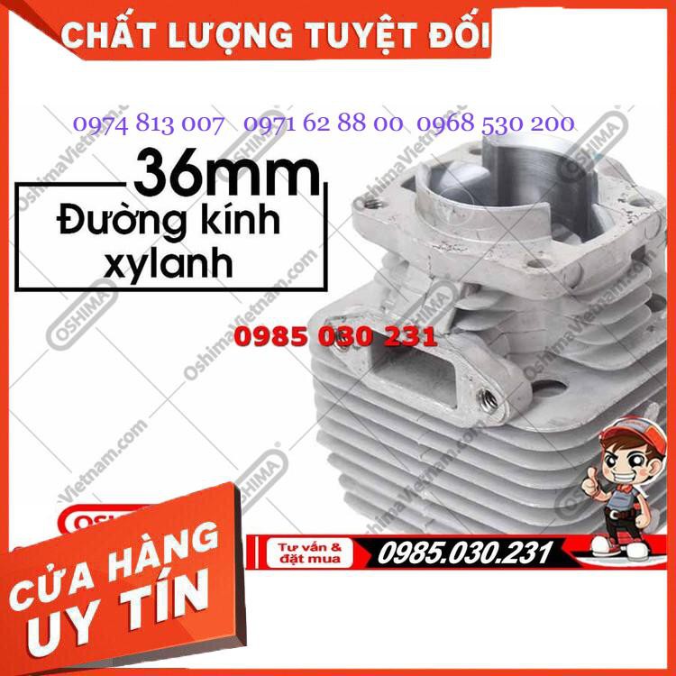 Giảm giá Máy cắt cỏ Oshima 328 bạc Cực Shok