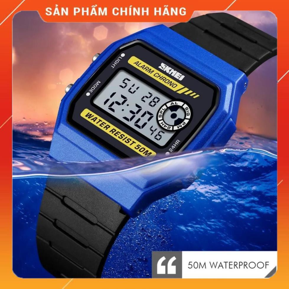 Hàng Cao Cấp -  Đồng Hồ Kỹ Thuật Số SKMEI 1413 Màn Hình LED Chống Nước Cho Nam/Nữ - lỗi 1 đổi 1 | BigBuy360 - bigbuy360.vn