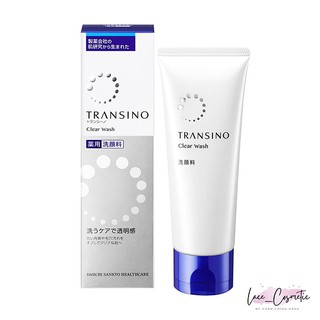 Sữa rửa mặt hỗ trợ trị nám Transino Clear Wash 100ml - LACE COSMETIC