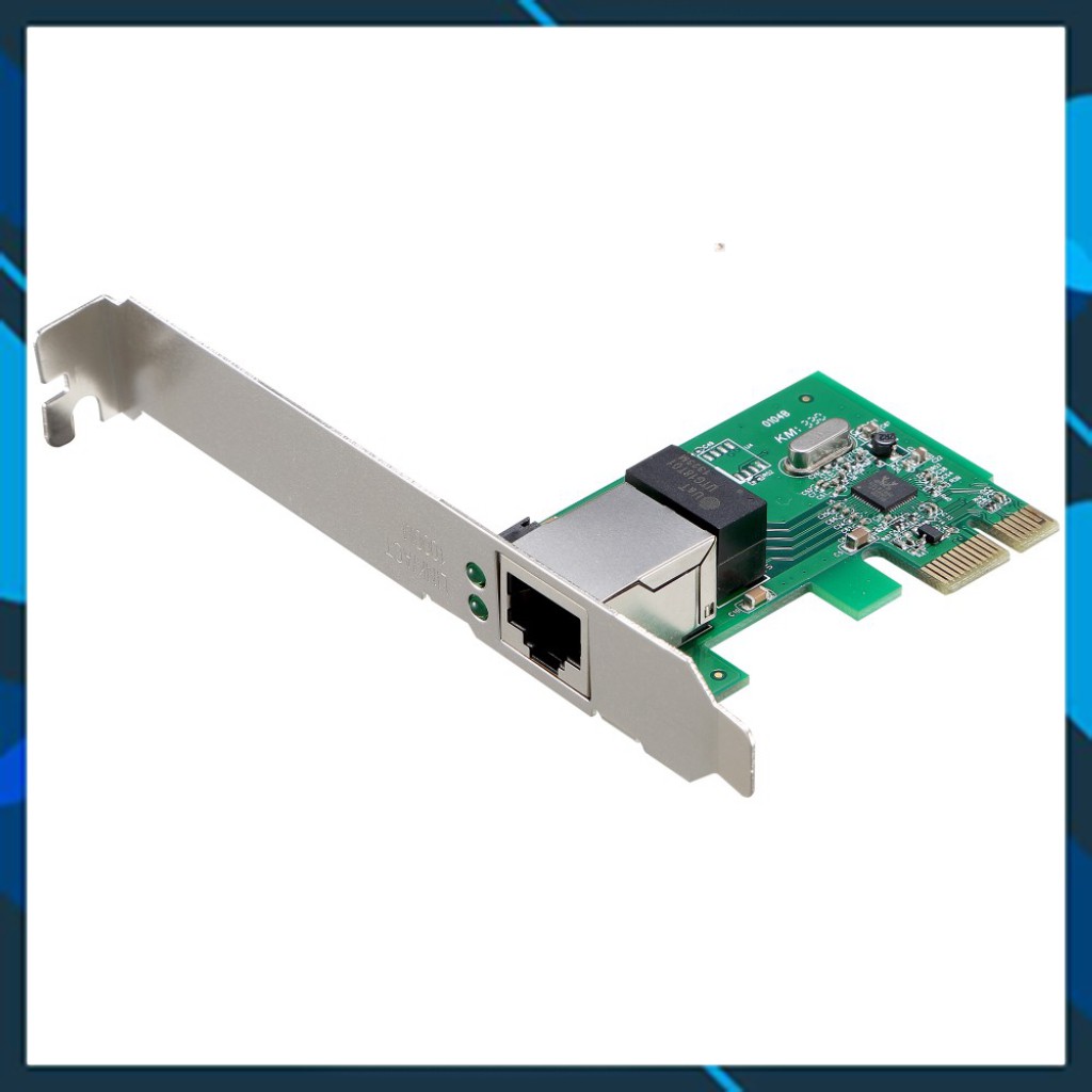 CARD MẠNG LAN CHÍNH HÃNG (XẢ KHO) CARD PCI EXPRESS TO LAN MAIN H61 LIÊN KẾT TỐC ĐỘ MẠNG CỰC NHANH  BẢO HÀNH 12 THÁNG.CPL