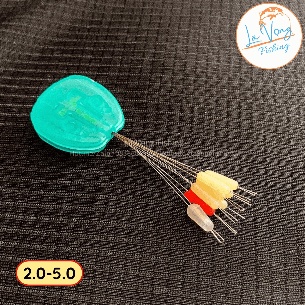 Hạt Chặn Set Trục Săn Hàng Câu Cá, Câu Đài, Tép hạt chặn size 1.0 - 14.0
