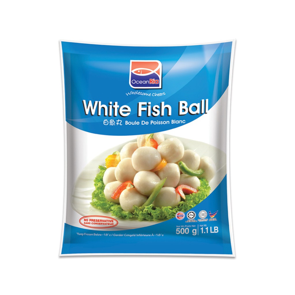 (CHỈ GIAO SÀI GÒN) Cá Viên Trắng 500g - White Fish Ball | BigBuy360 - bigbuy360.vn