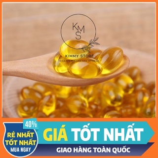 lẻ 1 viên vitamin e dầu dưỡng cấy trắng nhỏ màu vàng