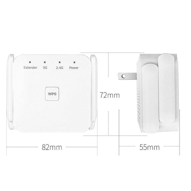 Thiết Bị Khuếch Đại Tín Hiệu Wifi 5g 1200mbps | BigBuy360 - bigbuy360.vn