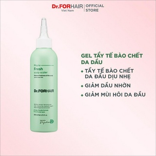 Gel Tẩy Tế Bào Chết Cho Da Đầu Chiết Xuất Thực Vật Giảm Dầu, Nhờn, Mùi Hôi Cho Da Đầu Dr.FORHAIR