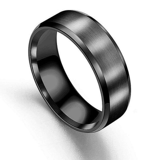 Nhẫn Bằng Thép Không Gỉ Phong Cách Hàn Quốc Dành Cho Nam