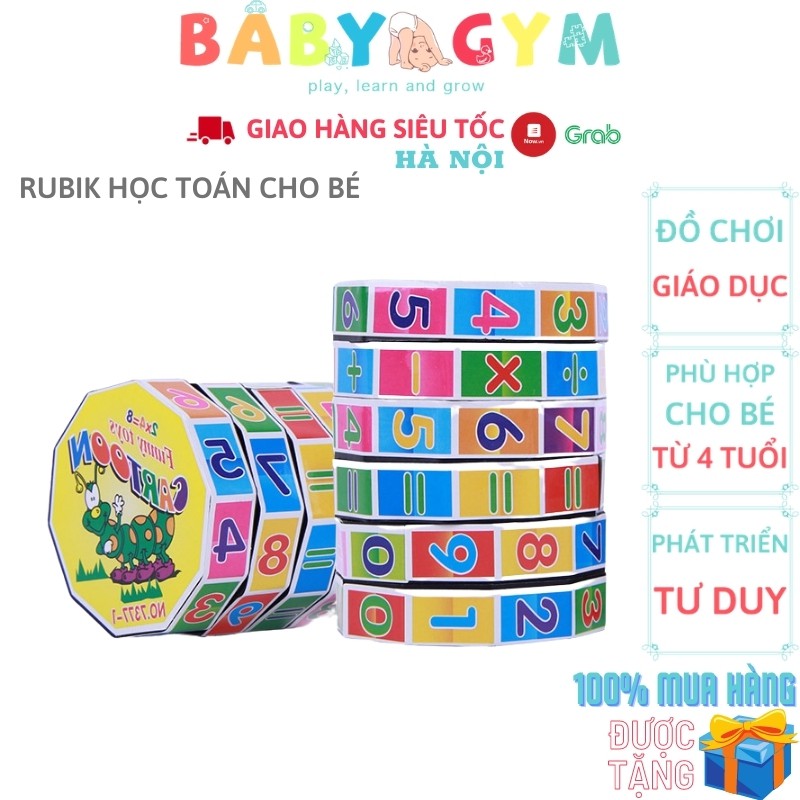 Rubik Toán Học Giúp Bé Làm Quen Với Con Số Và Phép Tính – Rubik Học Toán Phát Triển Trí Não