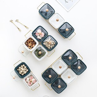 Khay Mứt Tết , Bánh Kẹo Gốm Sứ Ceramic