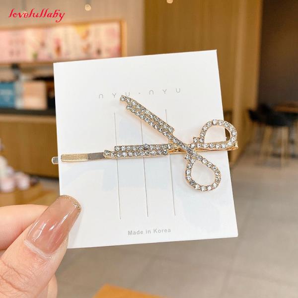 Kẹp tóc đính đá phong cách Hàn Quốc 12 kiểu dáng tùy chọn