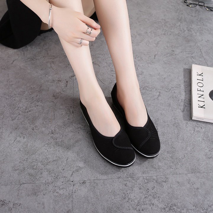 Giày búp bê đi bộ cực êm chân TARANTO TRT-GBBNU-01-DE | BigBuy360 - bigbuy360.vn