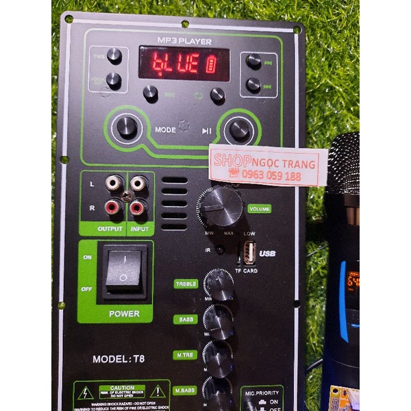 Mạch Loa Kéo Kèm 2 Tay Micro Không Dây  Kéo Bass 30-40 Coil 51 Cực Chất