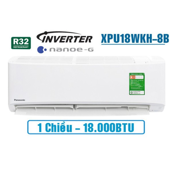 Điều hòa Panasonic 1 chiều inveter CS/CU-XPU18WKH-8B 18000BTU