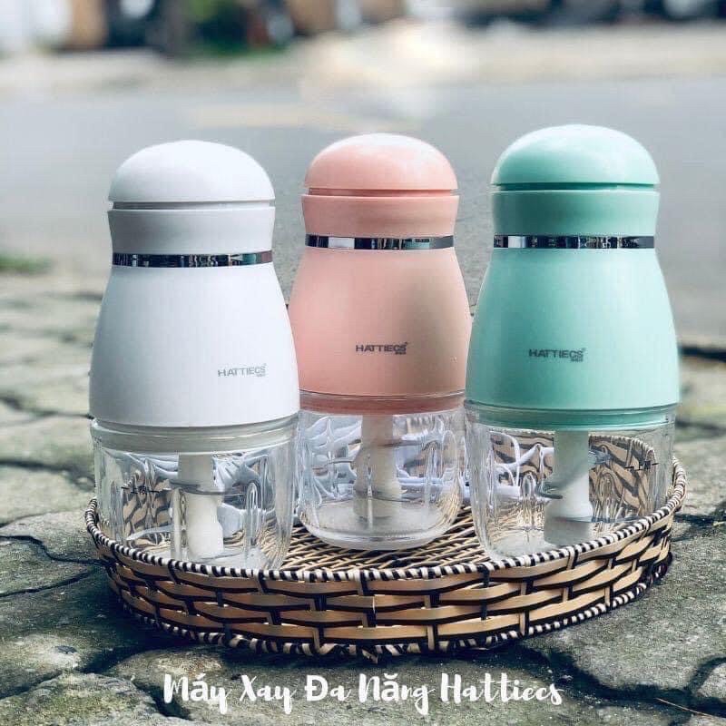 MÁY XAY ĐA NĂNG HATTIECS NỘI ĐỊA TRUNG CỐI THUỶ TINH 0.3 lít