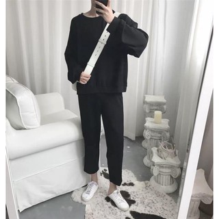 Áo Sweater Basic Trơn Đủ Màu