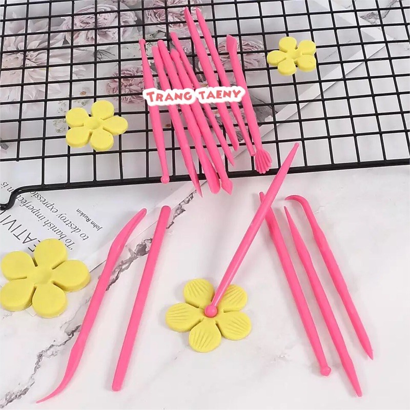 Bộ 14 que tạo hình fondant