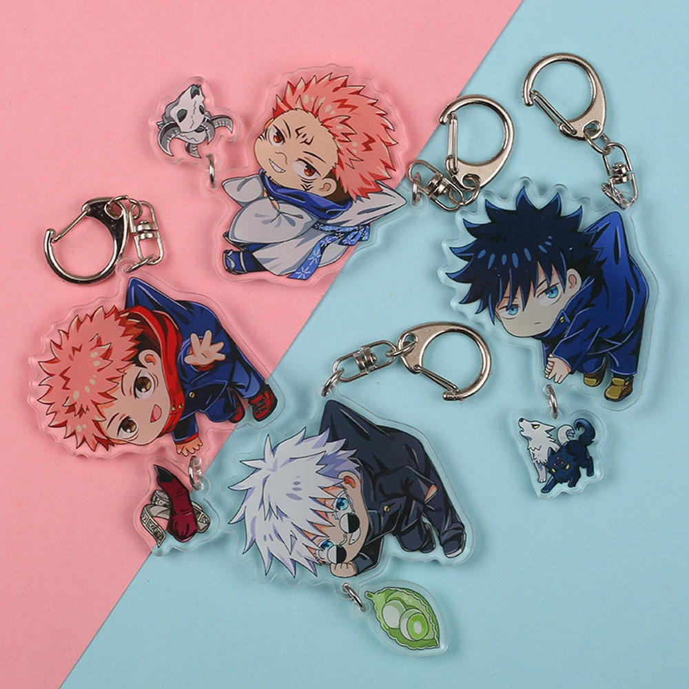 Móc Khóa Nhựa Acrylic Hình Nhân Vật Jujutsu Kaisen Trong Anime