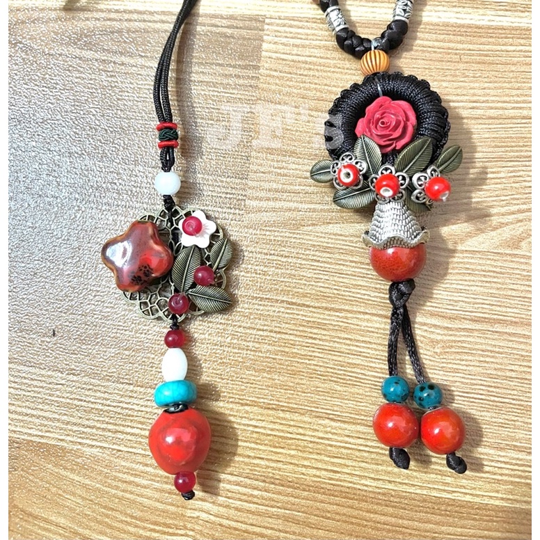 Johnifashion Vòng cổ thời trang bohemian, dây chuyền gốm sứ cho nữ HAVY7788 31