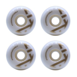 Bộ Bánh Ván Trượt Skateboard Cao Cấp Châu Âu- NOMAD CROWN OG LOGO GOLD 101A WHEELS 53MM