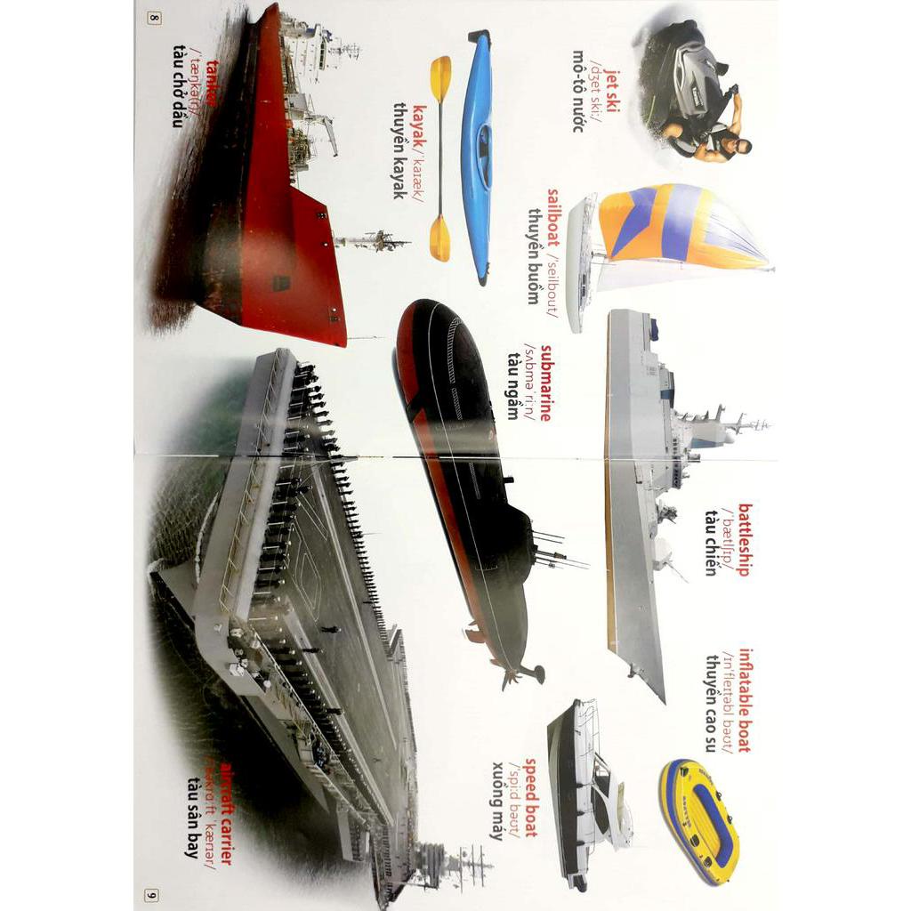 Sách Từ Điển Bằng Hình - Phương Tiện Giao Thông