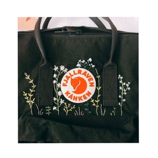 Balo Kanken Classic thêu hoa