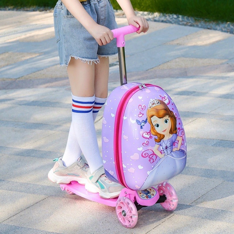 Vali xe trượt Scooter cho bé (size 16 inch) bánh xe đại, hàng loại 1