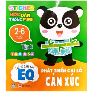 Sách - Sticker bóc dán thông minh - Phát triển chỉ số cảm xúc EQ 2-6 tuổi - Tập 3