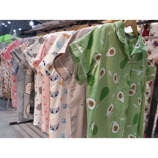PIJAMA BỘ THÔ CỘC  VÀ DÀI ĐỦ SIZE NAM NỮ