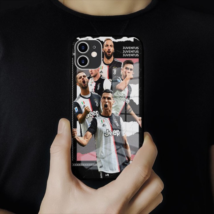 Ốp kính cường lực CR7 C.Ronaldo siêu nhân Duy Nhất cho tất cả các đời Iphone năm 2021 OK-FOO20010292