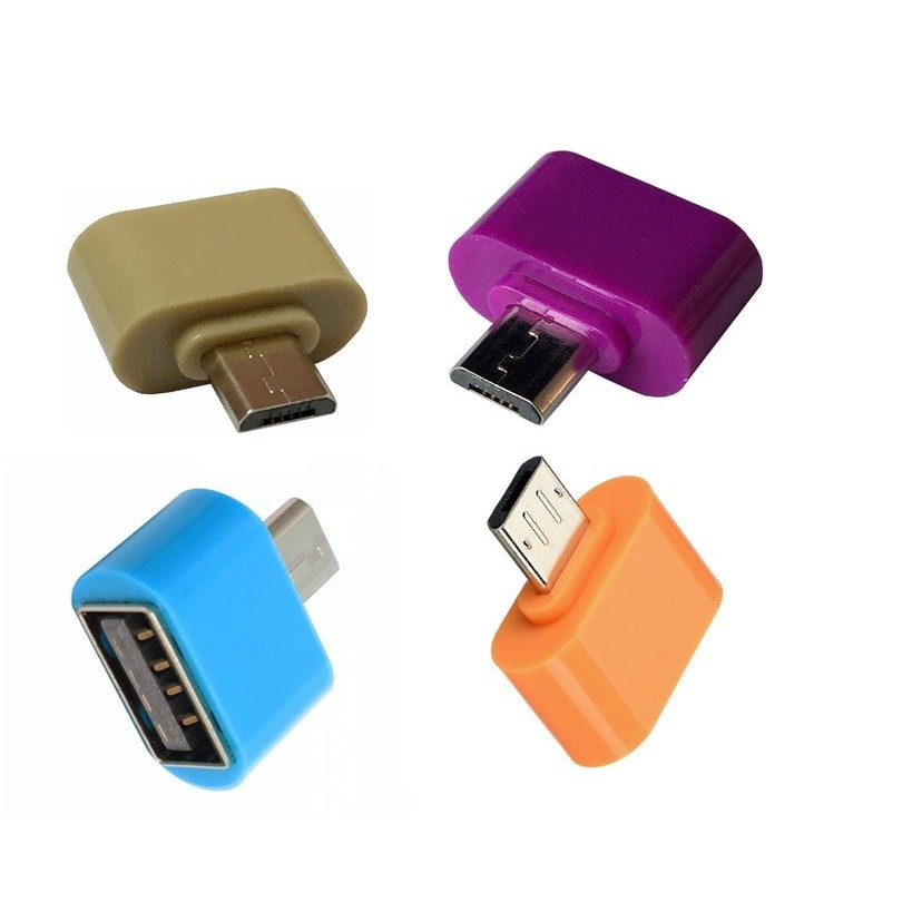 Đầu Chuyển Đổi Otg On The Go Micro Usb Cho Android Hp Màu Sắc