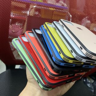 Ốp lưng Iphone 11 Pro max viềng dẻo lưng kính