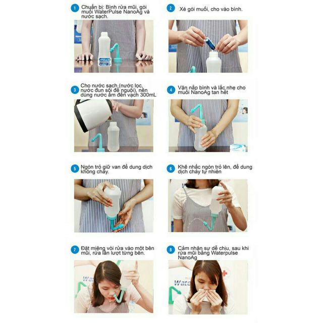 [ CHÍNH HÃNG ] Bình rửa mũi WaterPulse khuyên dùng bởi Viện Nhi TW