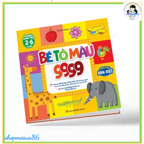 đồ chơi màu 9999 cho bé