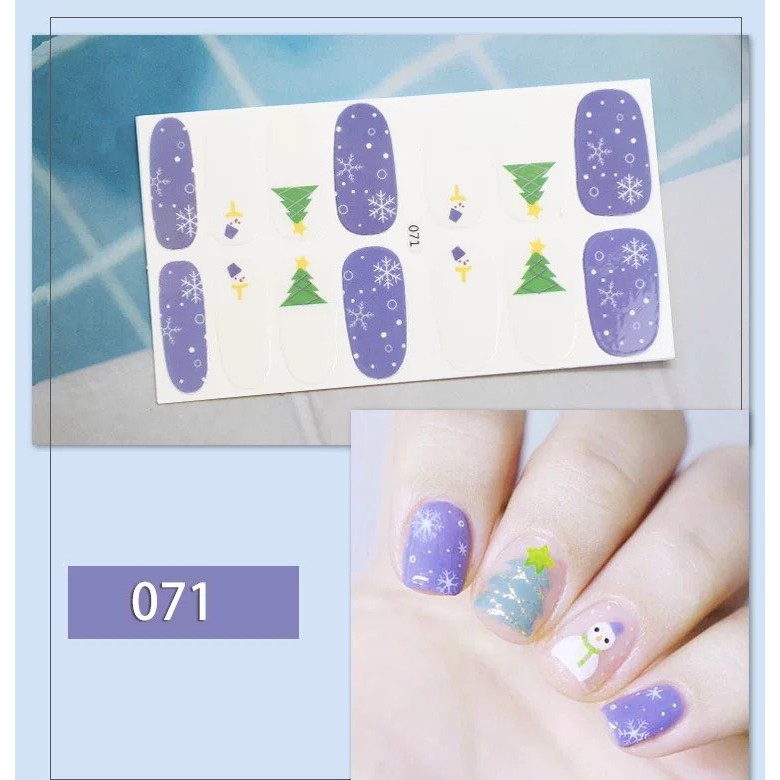 Miếng dán móng tay Hàn Quốc 061-073 Maycorner