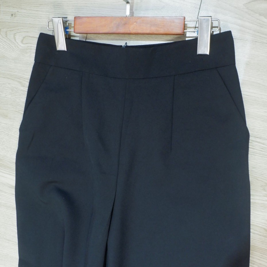 Quần ống rộng nữ lưng cao 💖 FREESHIP 💖 dây kéo sau ôm bụng tôn dáng kèm ảnh thật | BigBuy360 - bigbuy360.vn