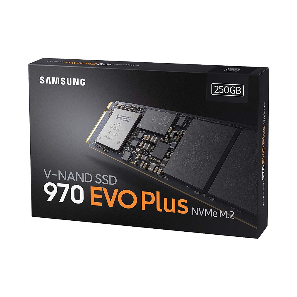 Ổ cứng SSD Samsung 970 EVO Plus PCIe NVMe V-NAND M.2 2280 250GB MZ-V7S250BW | BigBuy360 - bigbuy360.vn