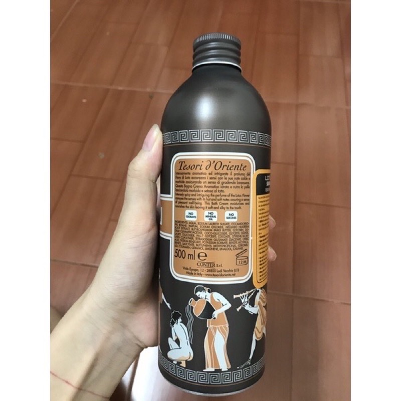 Sữa Tắm Tesori Hoa Sen Thơm Quyến Rũ Tự Nhiên Bán Chạy Số 1 Việt Nam (500ml)