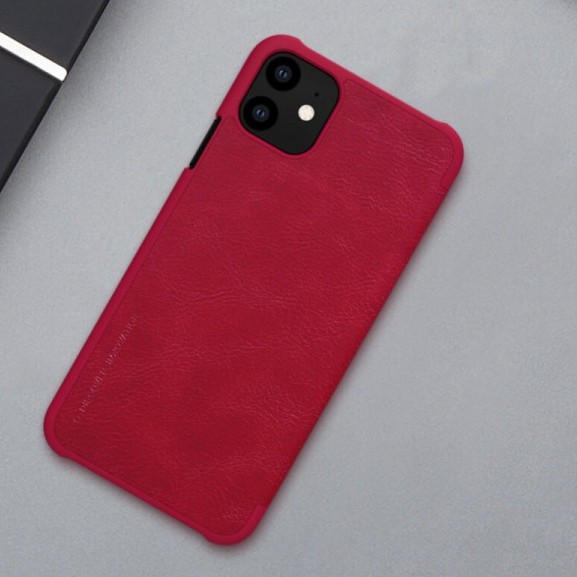 Bao da iPhone 12 Pro Max/ iPhone 11/ 11 Pro/ 11 Pro Max hiệu Nillkin Qin | BigBuy360 - bigbuy360.vn