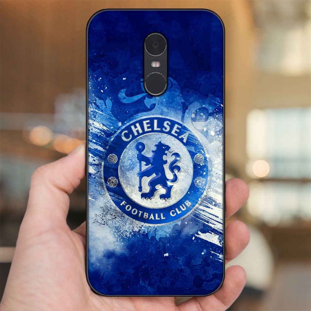 Ốp lưng Xiaomi Redmi Note 4, Note 4x viền đen in hình Chelsea FC