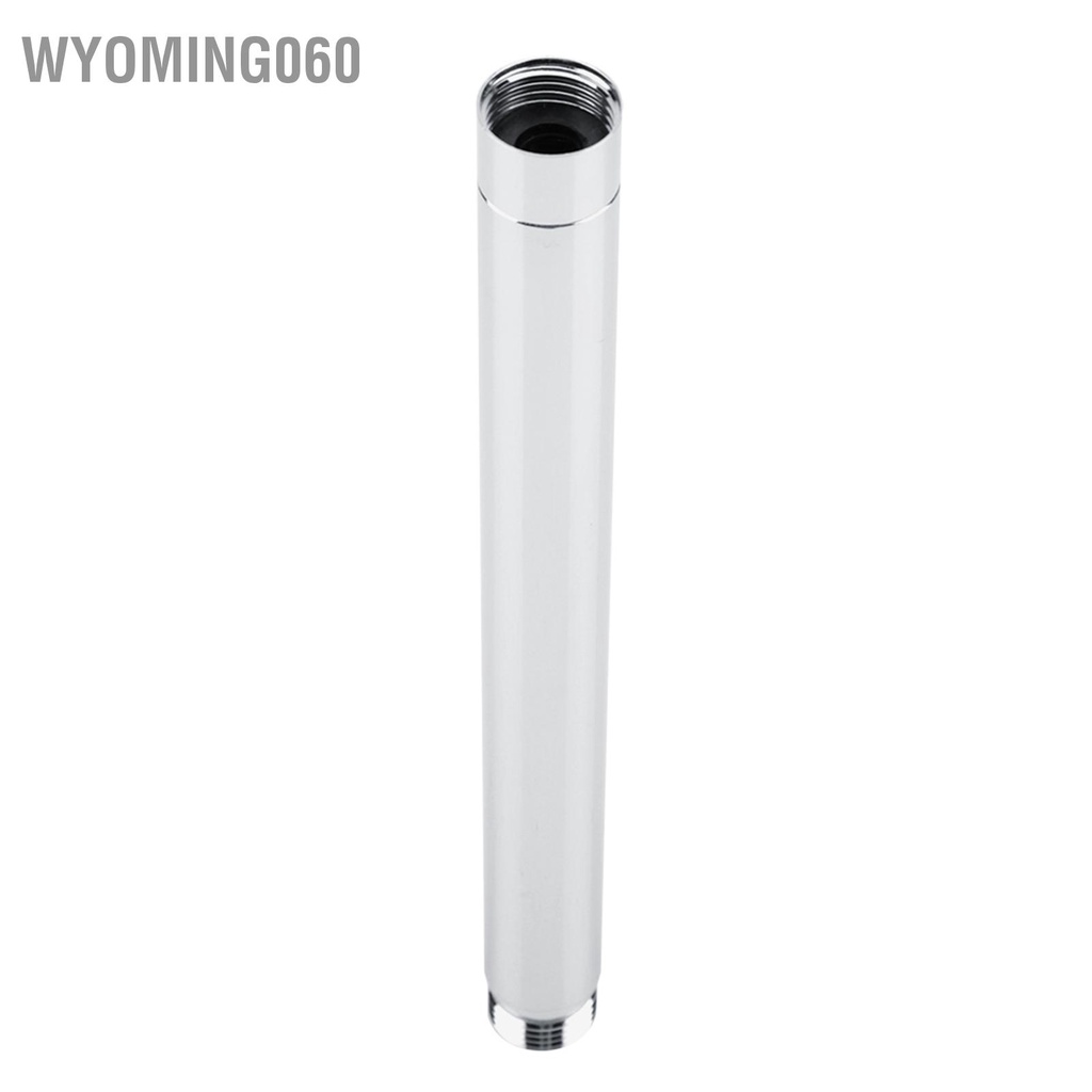 Ống Nối Dài Vòi Hoa Sen Dạng Tròn 8inch Bằng Thép Không Gỉ 201 Mạ Chrome Dành Cho Nhà