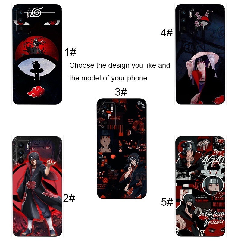 Ốp Điện Thoại Mềm Hình Naruto Uchiha Itachi Cho Samsung Galaxy A02s A03S A13 A33 A53 A73 Plus Lite JE7 Mới
