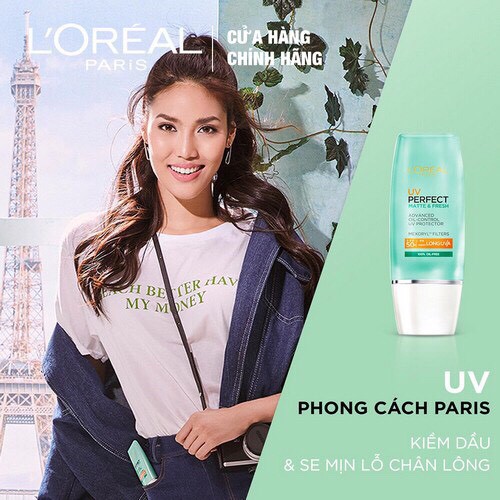 Kem Chống Nắng Dưỡng Da Trắng Sáng Tức Thì L'Oreal Paris SPF50+ Pa++++ 30ml