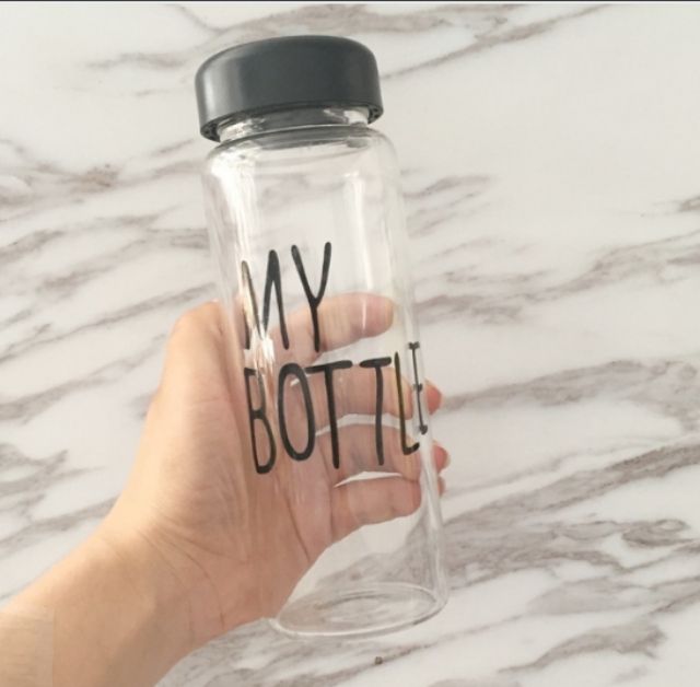 BÌNH THỦY TINH MY BOTTLE TẶNG TÚI CHỐNG SỐC VÀ TÚI VẢI | BigBuy360 - bigbuy360.vn