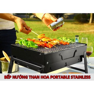 ☘ Bếp nướng than hoa vuông không khói cao cấp ☘