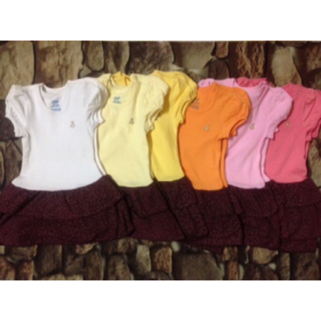 Váy cotton bé gái 2-4t