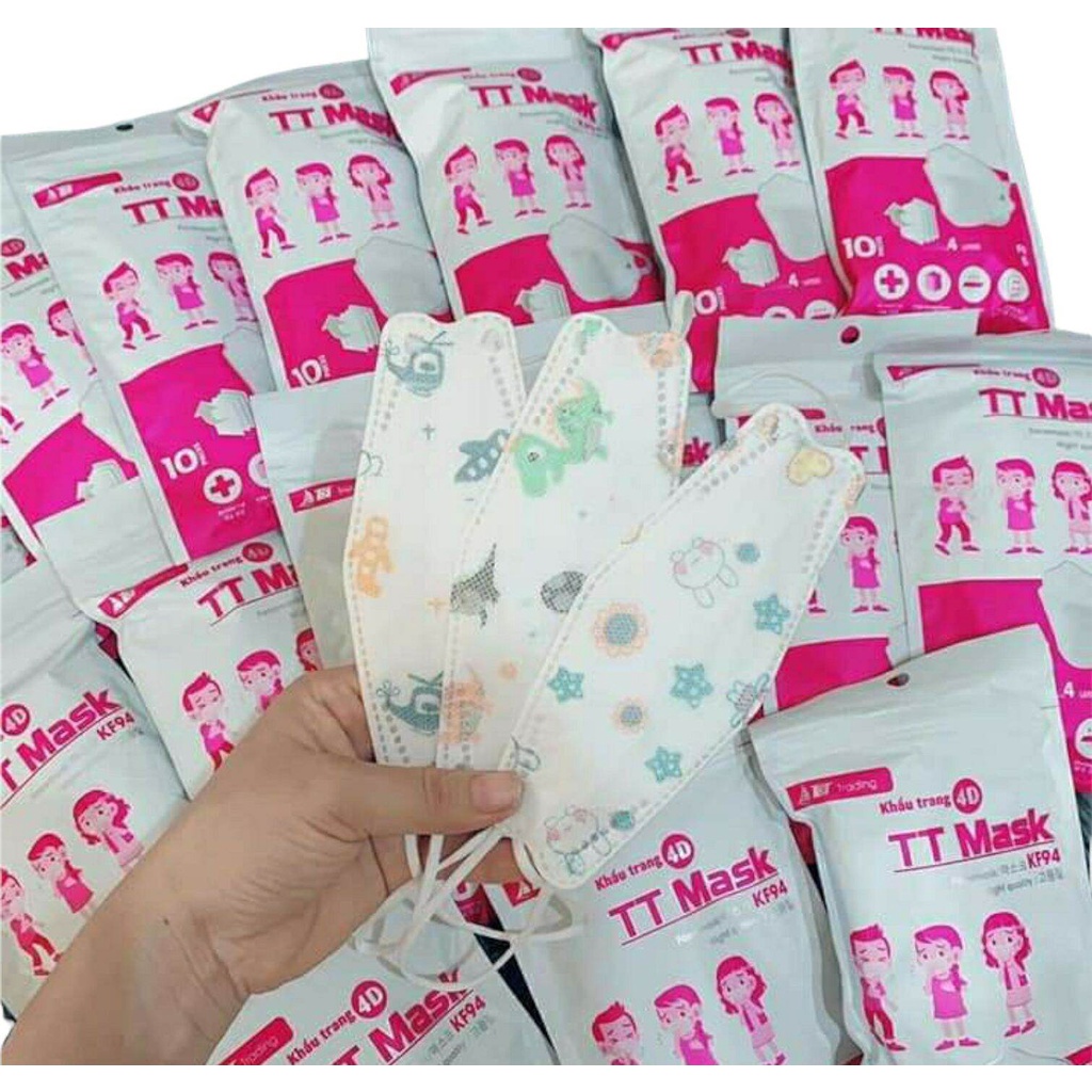Khẩu trang y tế trẻ em KF94 KIDS ôm khít bảo vệ sức khỏe | BigBuy360 - bigbuy360.vn
